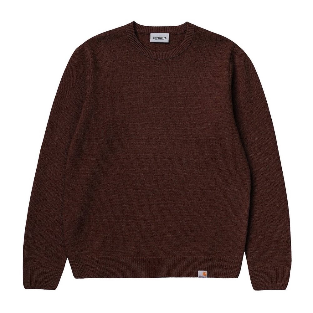 CARHARTT WIP ALLEN
SWEATER, OFFROAD BROWN